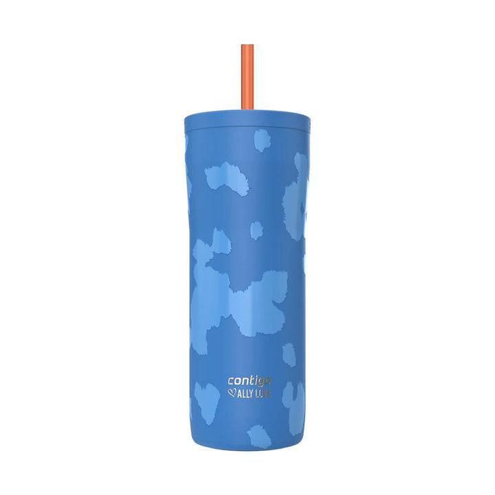 Contigo® x Ally Love Streeterville 2.0 Stainless Steel Tumbler with Straw, 24oz - Stellar Jay [B9WXJ] [ADIPP]